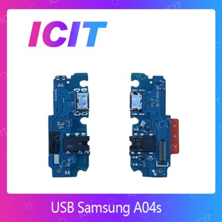 Samsung A04s อะไหล่สายแพรตูดชาร์จ แพรก้นชาร์จ Charging Connector Port Flex Cable（ได้1ชิ้นค่ะ) ICIT 2020