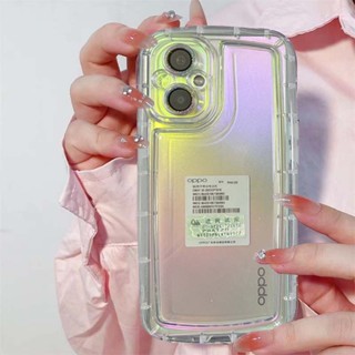 เคส OPPO Reno 10 Pro 5G เคส OPPO Reno 8T 7Z 8Z 6Z A98 A78 5G เคส OPPO Reno 7 8 6 5 5G เคส OPPO Reno 7 8 10 Pro Plus 5G เคส โทรศัพท์มือถืออะคริลิคใส แบบแข็ง กันกระแทก ลายอวกาศ หรูหรา สําหรับ เคส OPPO Reno 8Z 5G