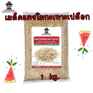 เมล็ดแตงโมดิบ กะเทาะเปลือก 1 kg (Watermelon seeds)