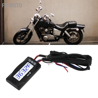 BFs Moto 4 In 1 เครื่องวัดอุณหภูมิน้ํามันดิจิทัล หน้าจอ Lcd Dc12V สําหรับรถจักรยานยนต์