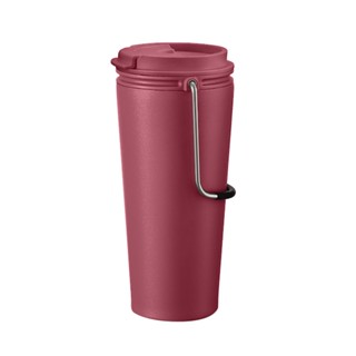 FREEHOME แก้วน้ำสุญญากาศ LOCKNLOCK TUMBLER 540 มล. สีชมพู แก้วเก็บความเย็น แก้วเก็บความร้อน