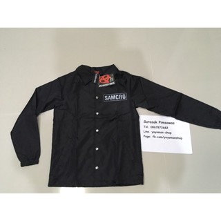 Jacket ผ้าร่ม Sons of Anarchy ของแท้มือ1 size S