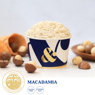 Macadamia ( เจลาโต้ แมคคาเดเมีย ขนาด 4/8/16 oz.) ส่งทั่วประเทศ - Ampersand Gelato