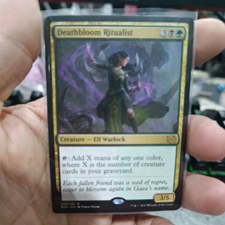 Deathbloom Ritualist MTG single card The Brothers War