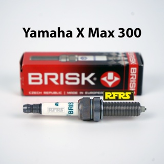 หัวเทียน BRISK PREMIUM ZS ไร้เขี้ยว Yamaha XMax 300 Spark Plug (SZ01RC) รองรับเฉพาะเบนซิน 95 Made in EU