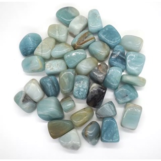 1 pc Natural Amazonite 2-3 cm Polished Tumble Stone / Top High Quality Stone / Pocket Stone Healing Chakra.