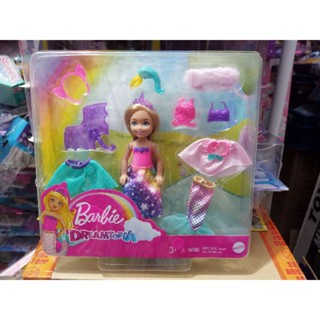 Barbie Dreamtopia Chelsea Doll and Dress เชลซี มาพร้อมชุดเปลี่ยนหลากหลายแบบเลยคะ