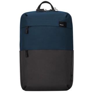 Targus 15.6" Sagano EcoSmart Travel Backpack กระเป๋าคอมพิวเตอร์โน้ตบุ๊คและแท็ปเลต เป้สะพายหลัง Blue (TBB63402)