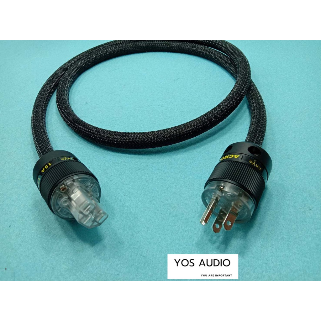สายไฟเยอรมัน HELUKABEL Y-CY-JZ 4g2.5 รุ่นท็อปมีชิลด์ถักหุ้มตลอดเส้น หัวท้าย ACROLINK cryo