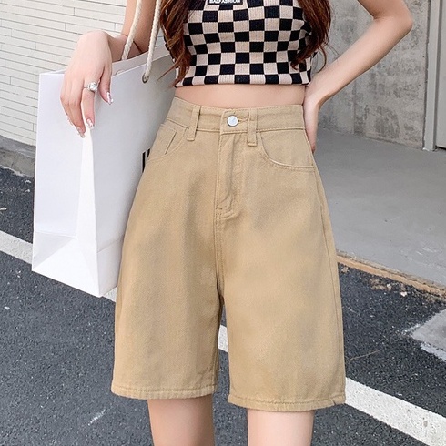 Rommers กางเกงยีนส์ขาสามส่วน เอวสูง ทรงสวย สีสันใสแบบจ๊าบๆ เท่ๆ แมทซ์ได้ทุกลุค กางเกงยีนส์ขาสามส่วน เอวสูง ทรงสวย สีสันใสแบบจ๊าบๆ เท่ๆ แมทซ์ได้ทุกลุค