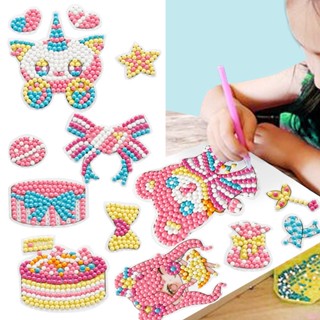 สติกเกอร์เพชรคริสตัล DIY สําหรับตกแต่งของขวัญเด็ก