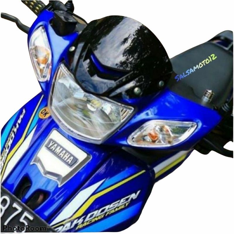 กระจกบังลม F1ZR Antem 125ZR jupiter Z Vega ZR Satria Shark Mio Antem Grand Etc - กระบังหน้าสากล