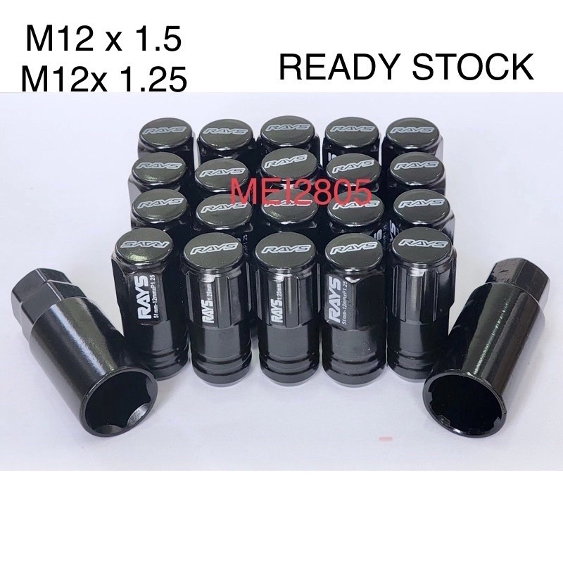 RAYS Lock Nut Heavy Duty Racing Wheel BESI (ยาว)