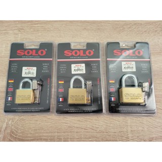 SOLO กุญแจ 4507N 35-45มิล คอสั้น ระบบลูกปืน [แท้] โซโล ราคาถูก ล็อค Key แบบดี ของแท้ ส่งด่วน ส่งไว