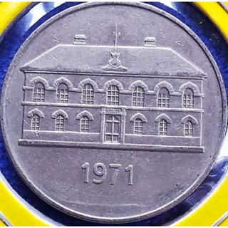 เหรียญ​ ไอซ์แลนด์​ Iceland, 50 Kronur, ใช้แล้ว, #​1869