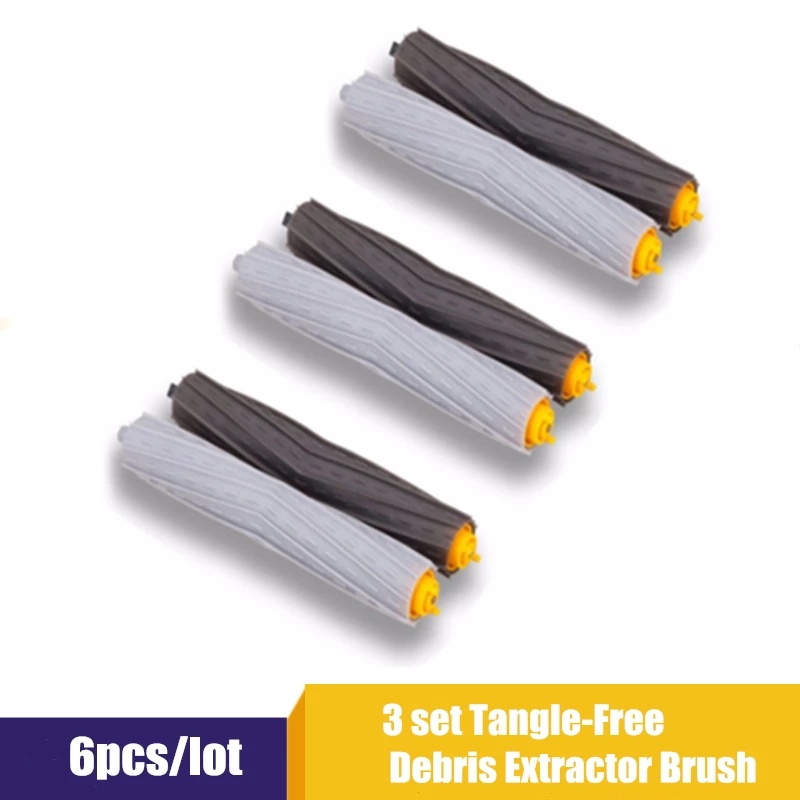 IRobot Roomba 800 900 Series 870 880 980 อุปกรณ์เสริมของอะไหล่แปรงดูดเศษขยะ Tangle-Free