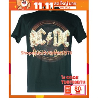 เสื้อวง Ac/Dc เสื้อวงดังๆ วินเทจ เสื้อวินเทจ acdc เอซี/ดีซี ADC1446