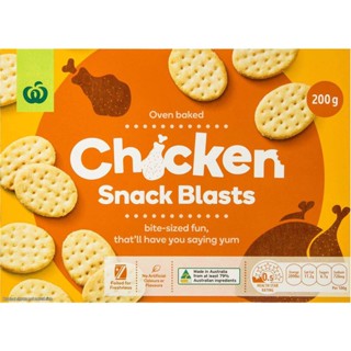 Chicken Snack Blasts Woolworths 200 G.