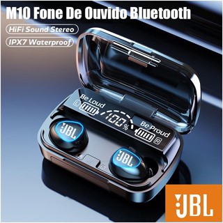 Jbl m10 TWS ชุดหูฟังไมโครโฟนไร้สาย บลูทูธ 5.1 9D กันน้ํา jbl m10