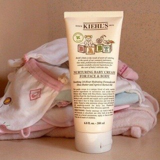 Kiehls Baby Nurturing Baby Cream for Face &amp; Body 200ml.