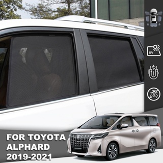 ม่านบังแดดแม่เหล็ก ด้านหน้า และด้านหลัง สําหรับ Toyota VELLFIRE ALPHARD 2019 2020 2021 2022