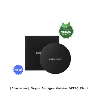 [Charmzone] Vegan Collagen Cushion 15g SPF45 PA++ / k-beauty