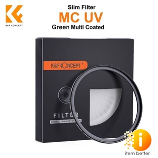 K&amp;F FILTER SLIM MCUV GREEN COATING GERMAN OPTIC