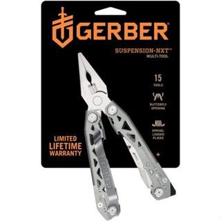 ชุดเครื่องมืออเนกประสงค์พร้อมปลอก Gerber Gear 30-001364N Suspension-NXT, 15-in-1 Multitool Knife Authentic USA Imported