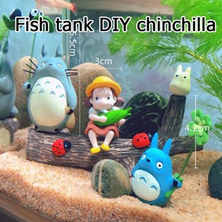 ตุ๊กตาเรซิ่น รูปการ์ตูนอนิเมะ chinchilla clover สําหรับตกแต่งภายในรถยนต์ DIY