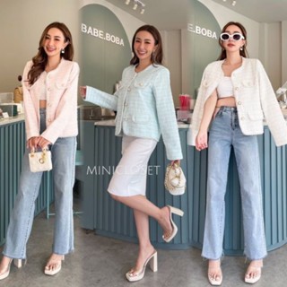 🚩ถ่ายจากสินค้าจริง นางแบบใส่สินค้าจริง🚩Chic and Chill Blazer mini closet