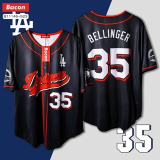 เสื้อแฟชั่น เสื้อกีฬา ลาย Dodgers 35