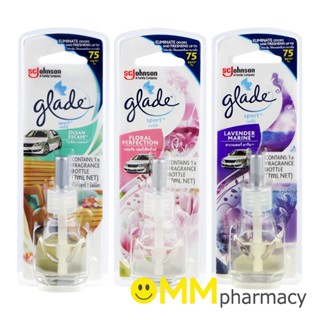 GLADE SPORT refill น้ำหอมปรับอากาศรถยนต์ เกลด สปอร์ต ชนิดเติม 7ML.