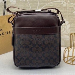🔥🔥ตรงปก💯New ‼️กระเป๋าสะพายผู้ชาย  Coach ขนาด 22 cm.  งานเกรด : Hi-end 1:1 งานสวยเป๊ะปังมาก🔥🔥