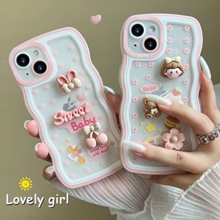 เคสOPPO Reno 8T 5G 4G Reno 8Z 5G 7Z 5G A16 A57 2022 4G A77S 4G A15 A15S A77 5G Reno 8 5G 6 5G 2F A54 4G A5 A3S A9 2020 A53 Realme C55 C11 2021 C20 C21y C25y C35 เคสโทรศัพท์ซิลิโคนลายการ์ตูนตุ๊กตาน่ารัก