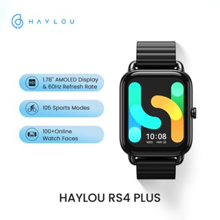 Xiaomi HAYLOU RS4 Plus Smartwatch Global Version ตรวจออกซิเจนในเลือด ตรวจสอบกีฬา