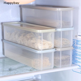 &lt;Happybay&gt; กล่องพลาสติก สําหรับเก็บเส้นก๋วยเตี๋ยว สปาเก็ตตี้ ในตู้เย็น