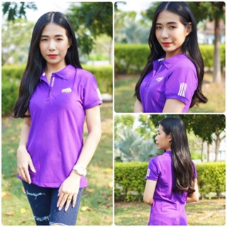 💕เสื้อโปโล หญิง ปักSport ผ้านิ่ม ทรงเข้ารูป ใส่สบาย ราคาถูกที่สุด