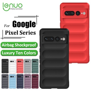 Lenuo เคสโทรศัพท์ ซิลิโคนนุ่ม กันกระแทก สําหรับ Google Pixel 7 Pro Pixel 6A Pixel 7