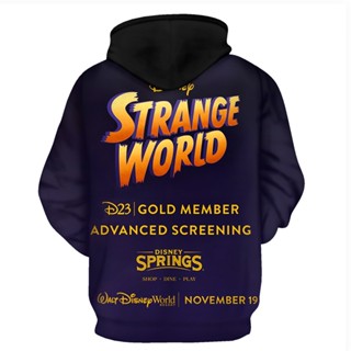 เสื้อกันหนาว เสื้อฮู้ดดี้ คอสเพลย์ Strange World Ethan Clade สไตล์สตรีท