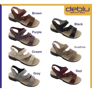 NFshoes ถูกสุด! รองเท้าแตะ รัดส้น เพื่อสุขภาพ เดอบลู Deblu รุ่น L828S พื้นใหม่นุ่ม กระชับกว่าเดิม