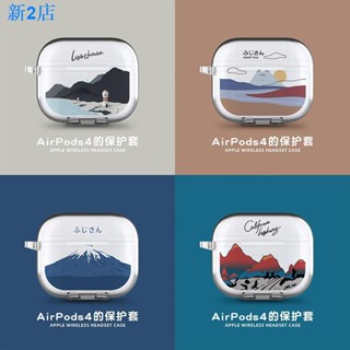 มาใหม่ เคสหูฟังนิ่ม แบบใส กันกระแทก สําหรับ airpods 24 ชั่วโมง pro3 2 1