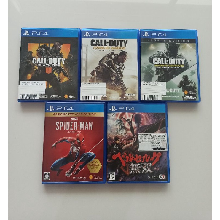 PS4 Games : แผ่นเกม ภาษาญี่ปุ่น🇯🇵 โซน2 มือ2