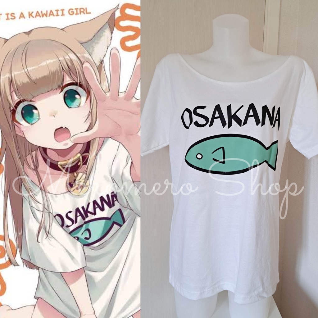 **พร้อมส่ง** เสื้อคอสเพลย์ น้องแมวคินาโกะ มีแขนสั้น/แขนยาว kinako cat cosplay
