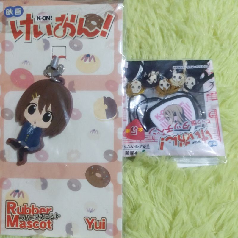 ของสะสม อนิเมะ การ์ตูน เคอง ลิขสิทธิ์แท้ ญี่ปุ่น Kon K-On พวงกุญแจ สายห้อย โมเดล แม่เหล็กติดตู้เย็น การ์ตูน