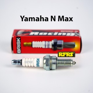หัวเทียน BRISK PREMIUM ZS ไร้เขี้ยว Yamaha NMax Spark Plug (SZ01RA) รองรับเฉพาะเบนซิน 95 Made in EU