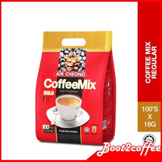 AIK CHEONG Coffee Mix 3 in 1 (1.8kg) - Regular (18g x 100s)