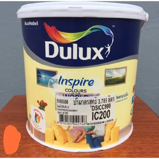 ICI Dulux สีทาฝ้า อินสไปร์สีทาฝ้า IC200 1 กล.สีควันบุหรี่