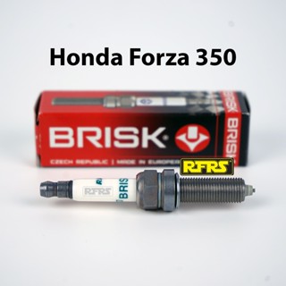 หัวเทียน BRISK PREMIUM ZS ไร้เขี้ยว Honda Forza 350 Spark Plug (SZ01RC) รองรับเฉพาะเบนซิน 95 Made in EU