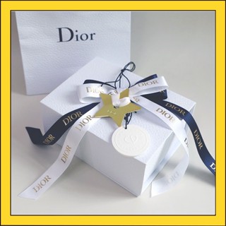 Dior Car Aromatherapy Pendant Christmas 2022 Limited Fragrance Stone Lucky Star Pendant Premium จี้หินน้ําหอม รูปดาวนําโ