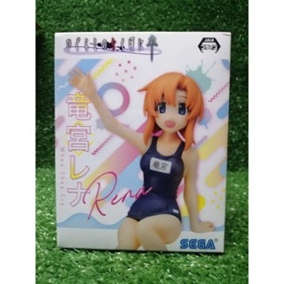 [ของแท้] Higurashi no Naku Koro ni Sotsu - Ryuuguu Rena - Premium Chokonose Figure (SEGA) แว่วเสียงเรไร เรนะ ชุดว่ายน้ำ